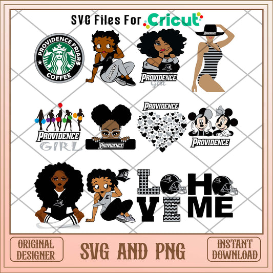 Providence Friars girl svg, Providence Friars svg bundle, NCAA svg