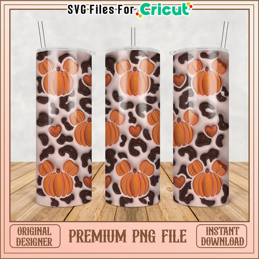 Pumpkin Mickey Mouse PNG Sublimation