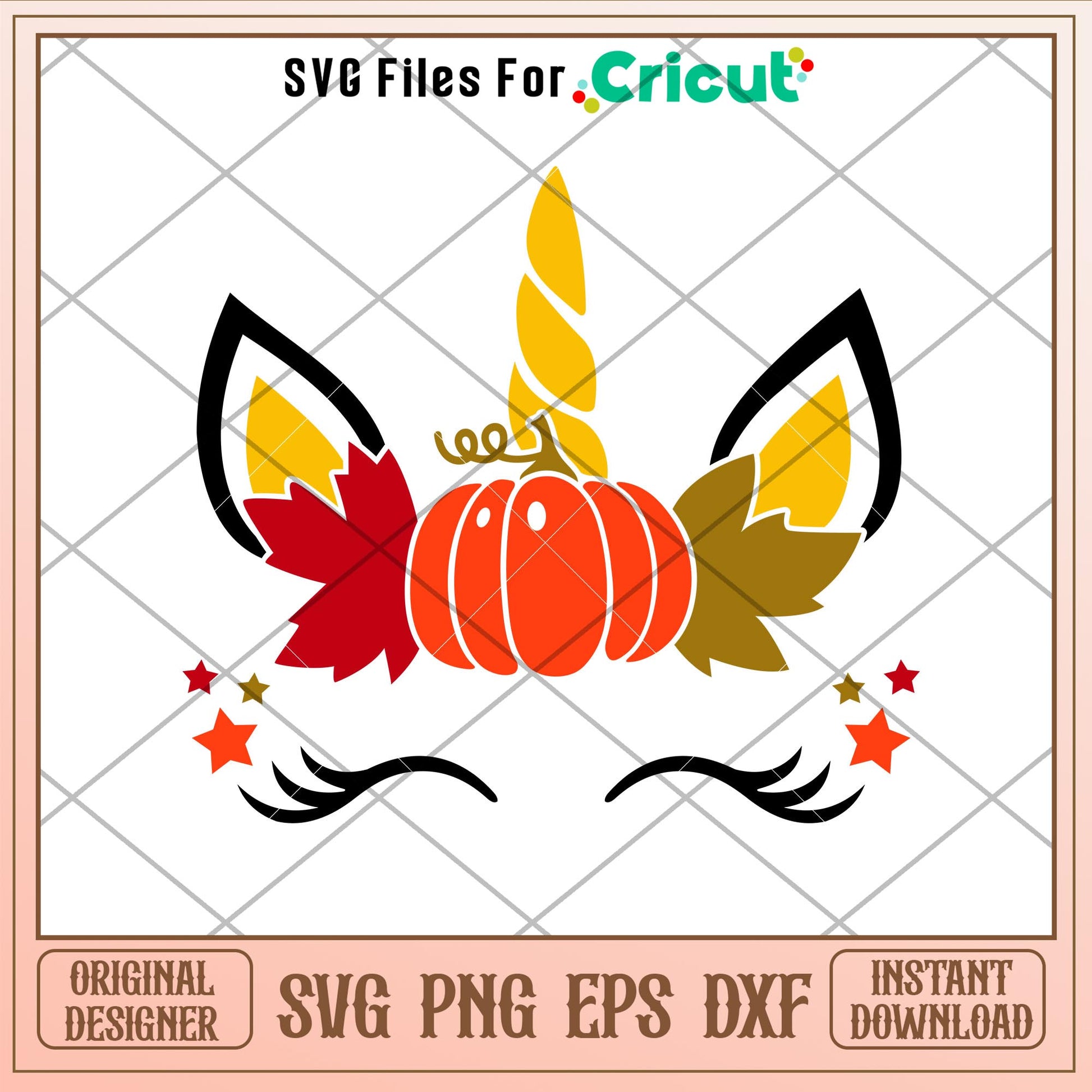Pumpkin Unicorn, Pumpkin Unicorn Svg