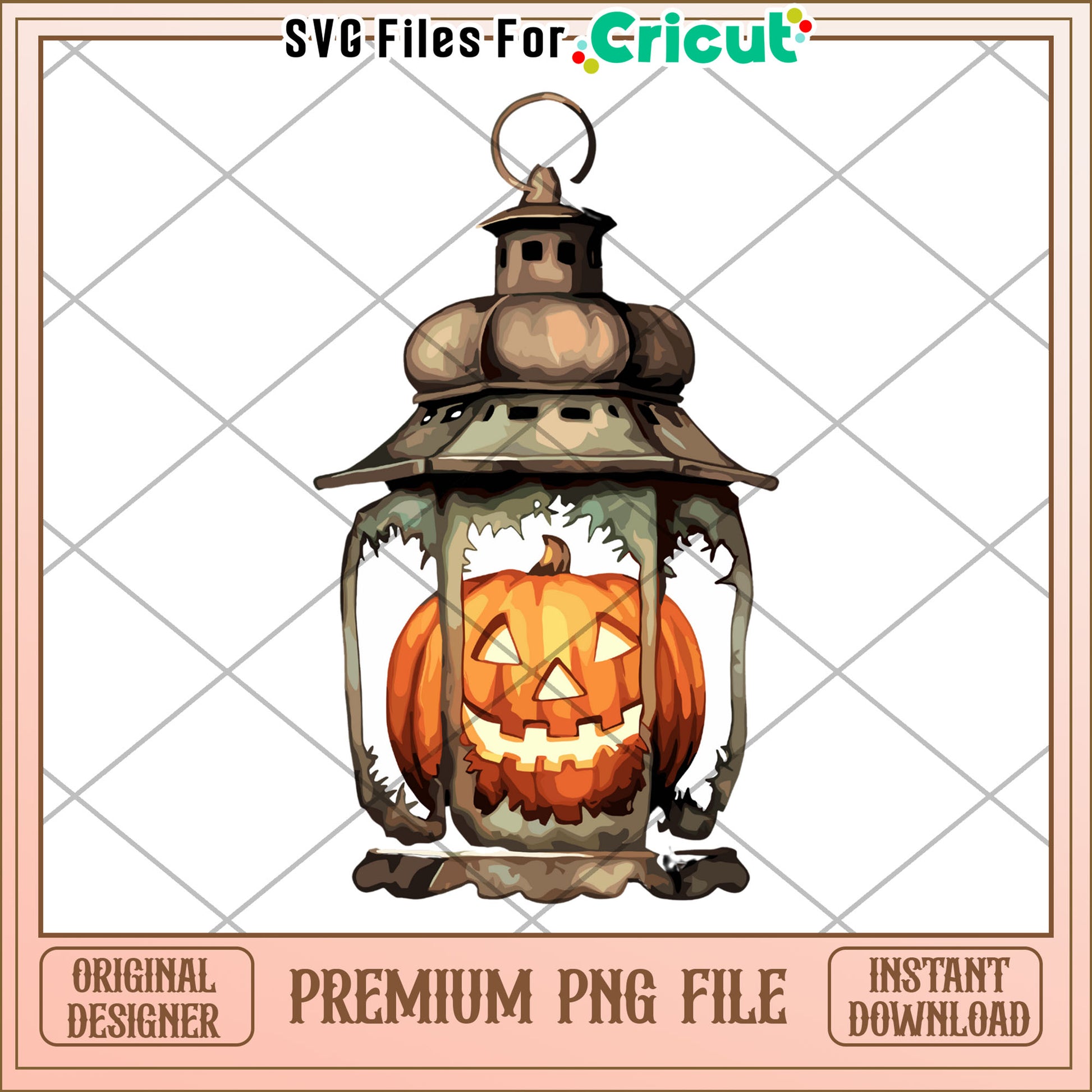 Pumpkin landtern png, halloween season png, cute halloween png