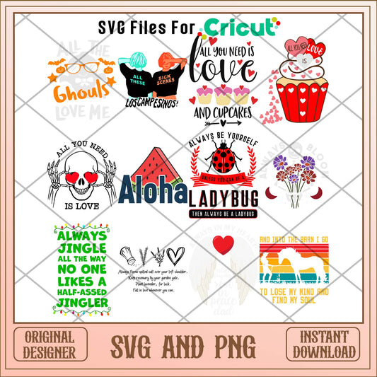 Quotes Aloha svg bundle, Cute quotes art svg bundle - Svgfileforcricut