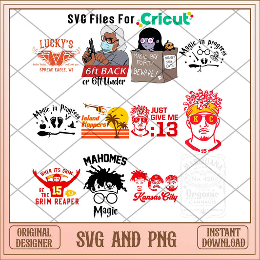 KC sports svg bundle, Cute art svg bundle - Svgfileforcricut