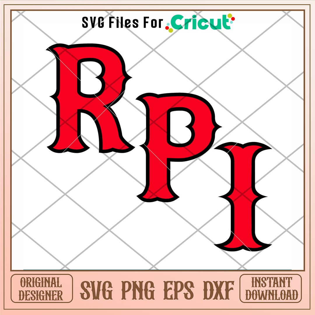 RPI Engineers Logo Svg, RPI Engineers Svg, NCAA Svg