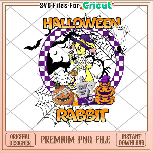 Rabbit Halloween png, halloween​ movies png, halloween toys png