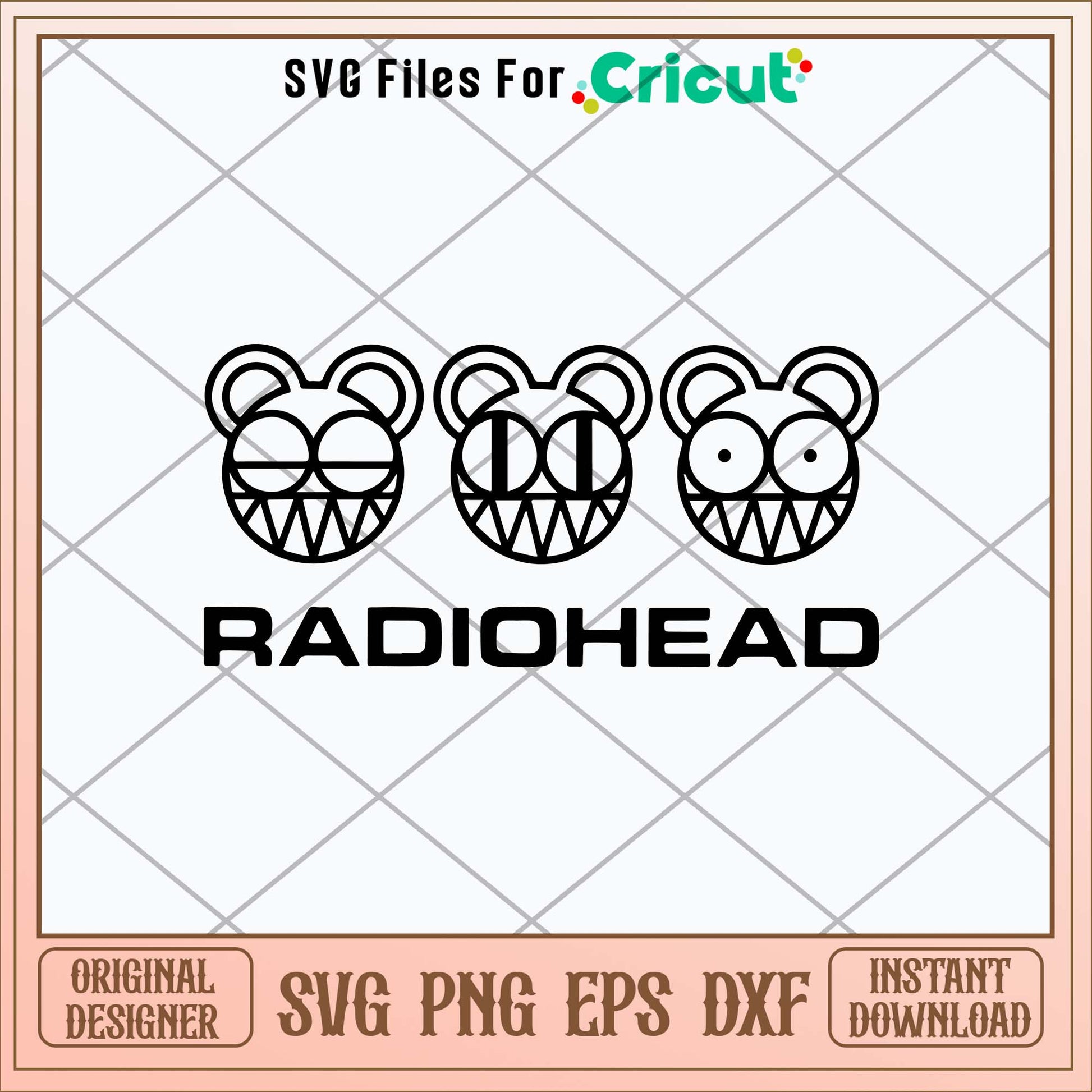 Radiohead Mouse Logo Svg, Radiohead Mouse Svg-Svgfilesforcricut