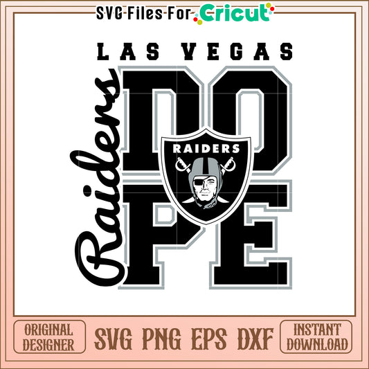 Raiders Dope SVG Graphic Design for Fans