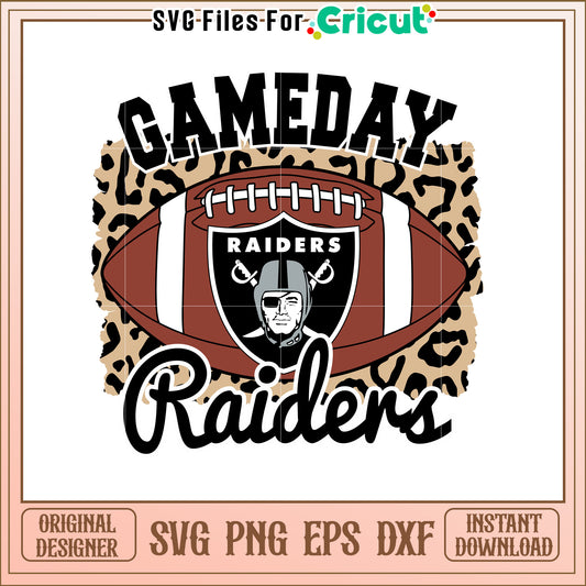 Raiders Game Day SVG Design