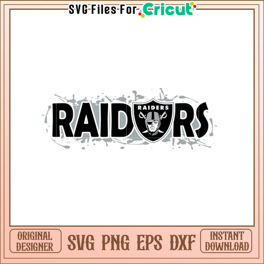 Raiders SVG Design, Football Logo
