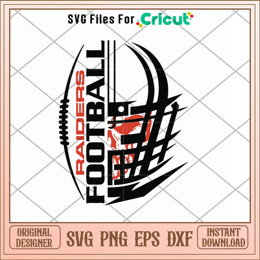 Raiders rugby football svg, Raider svg, new nfl svg