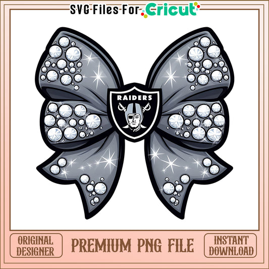 Raiders logo vintage bow png, Las Vegas Raiders png, NFL png