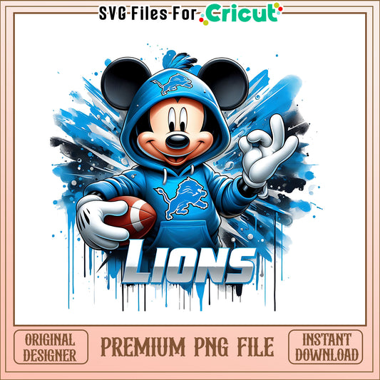 RamsDetroit Lionskey rugby ball png, Detroit Lions png, NFL png