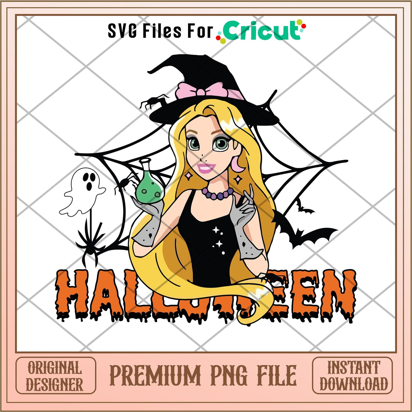 Rapunzel Princess Halloween png, Disney princess name png,   digital download