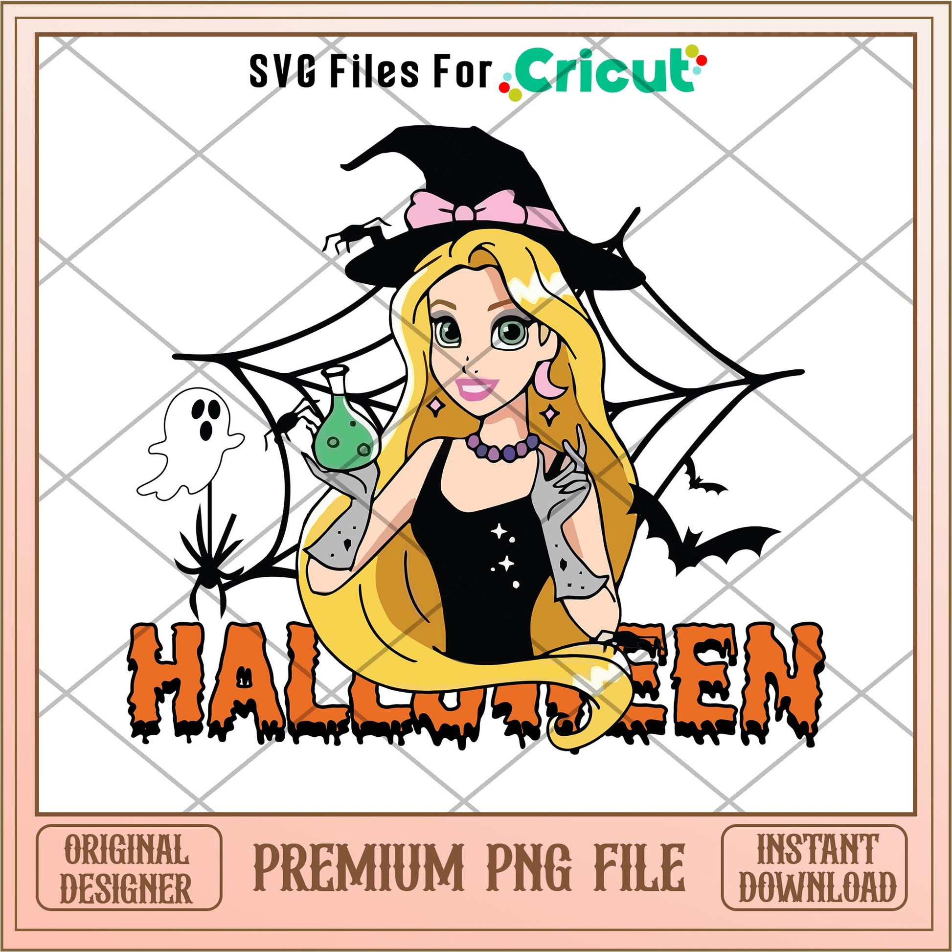 Rapunzel Princess Halloween png, Disney princess name png,   digital download
