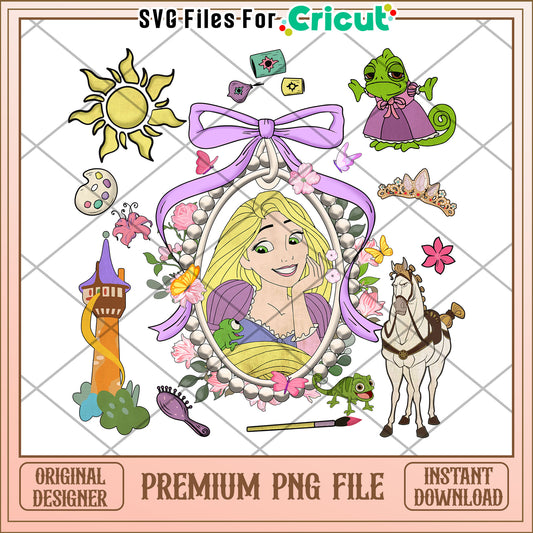 Rapunzel the princess png, rapunzel dress​ png, disney princess png