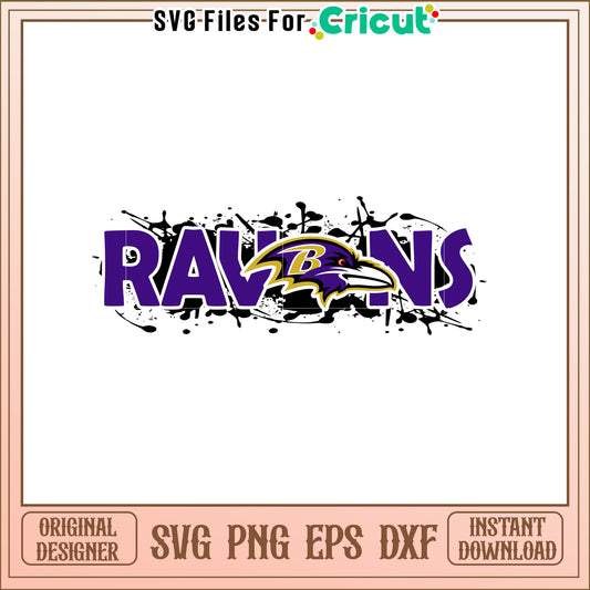 Ravens SVG Design Team Logo