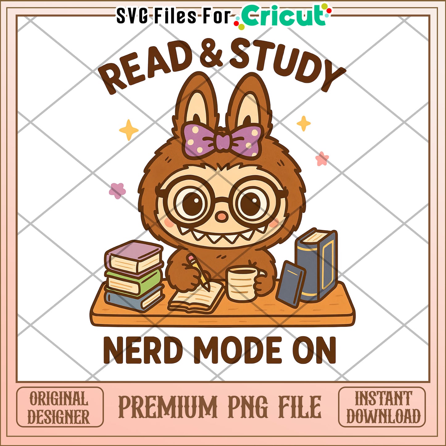 Read and study png, labubu keychain png, labubu doll png