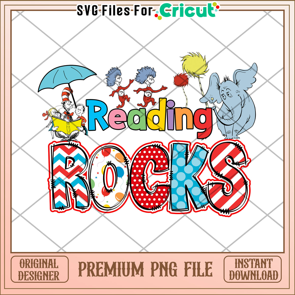 Reading Rocks Svg Reading Rocks PNG Sublimation Design – svg files for cricut
