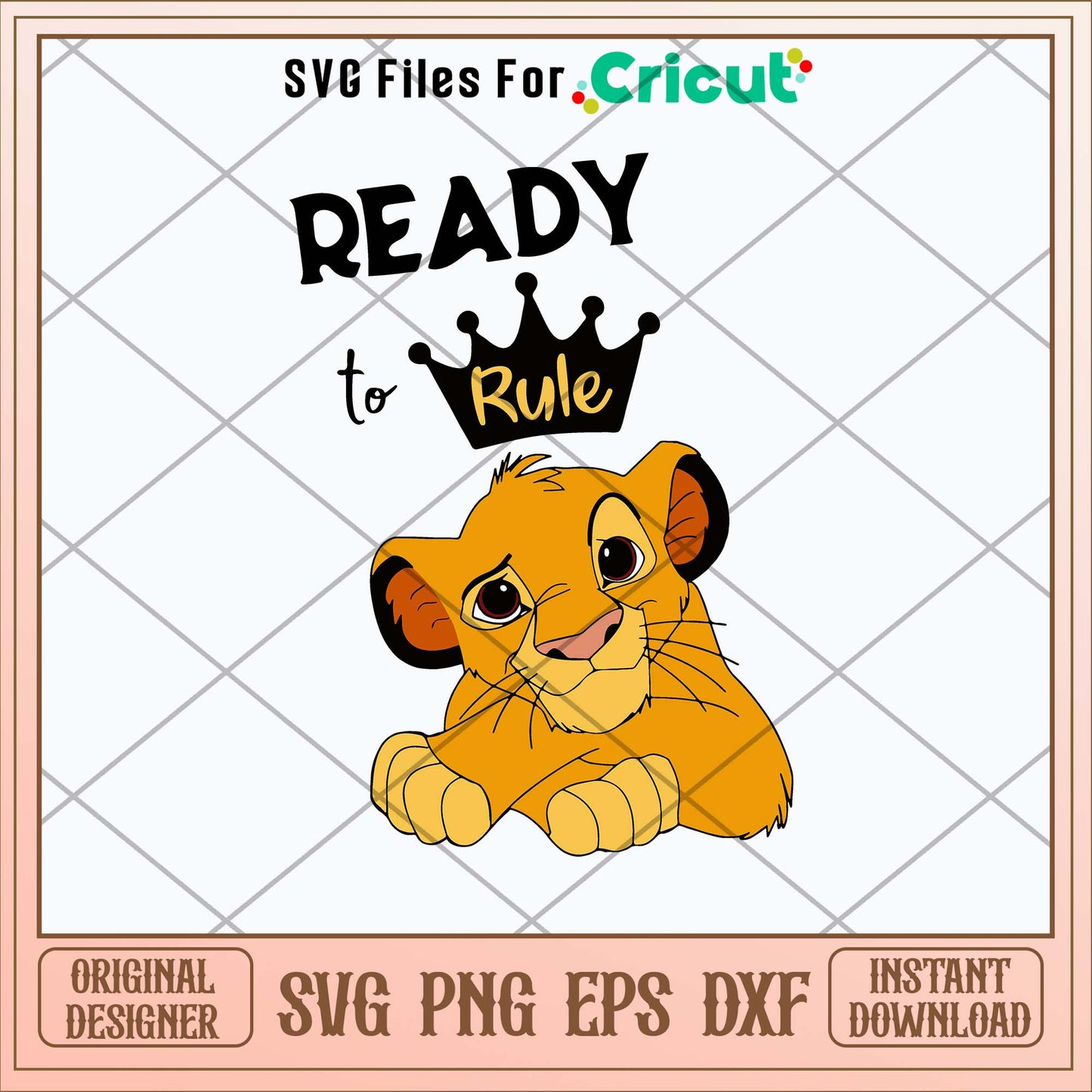Ready To Rule The Lion King  Svg, Lion Svg-Svgfilesforcricut
