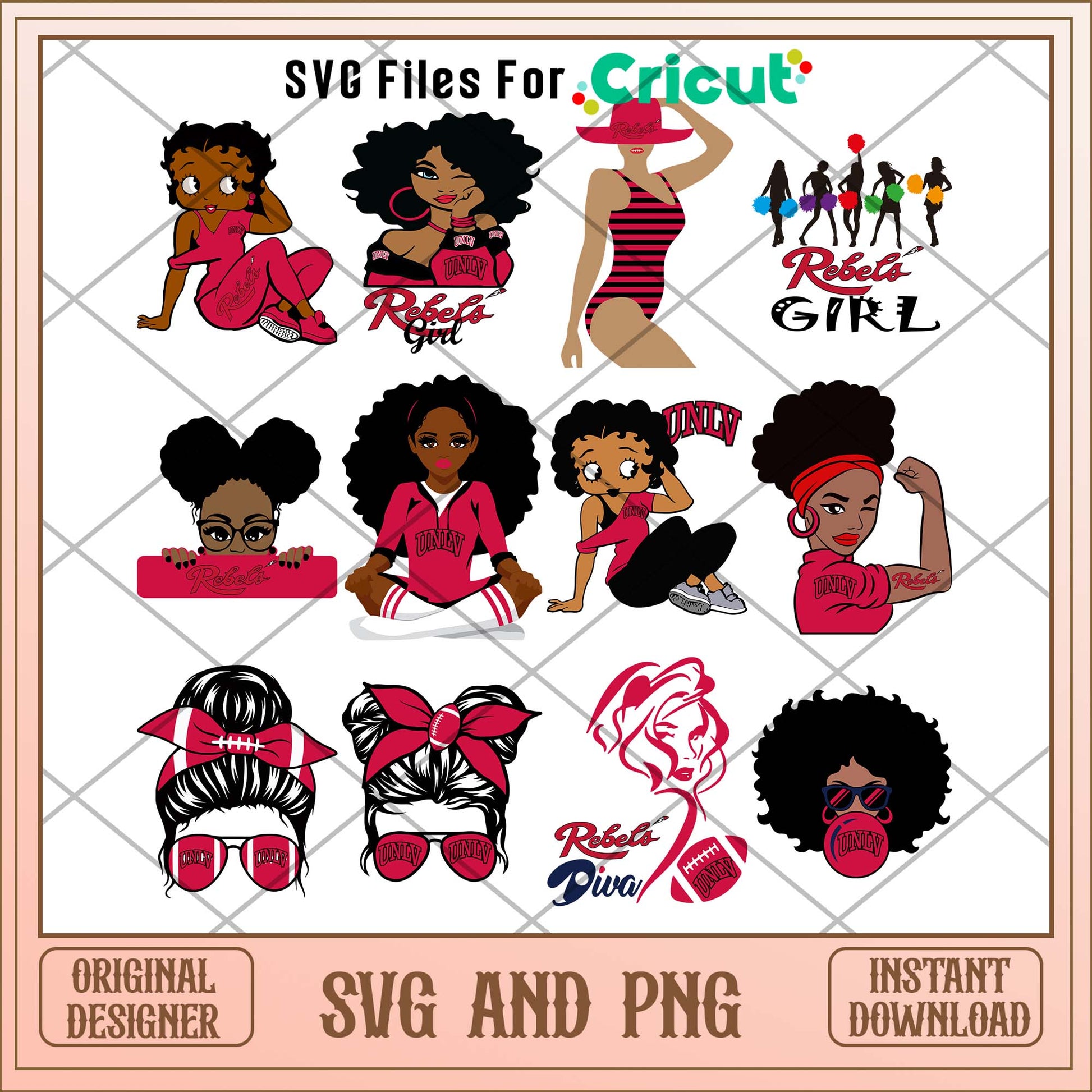 UNLV Rebels svg, UNLV Rebels college svg bundle, NCAA svg