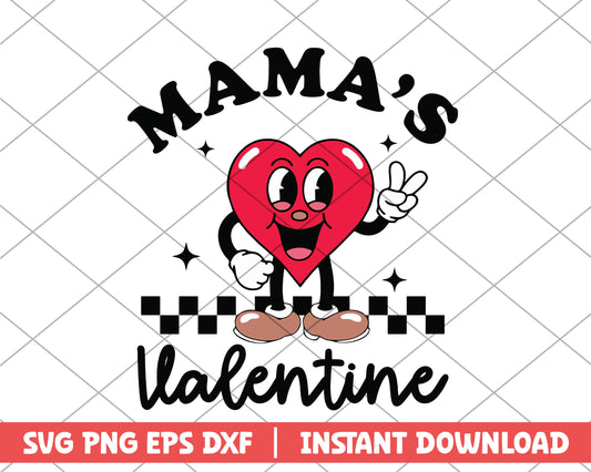 Red heart valentine  svg