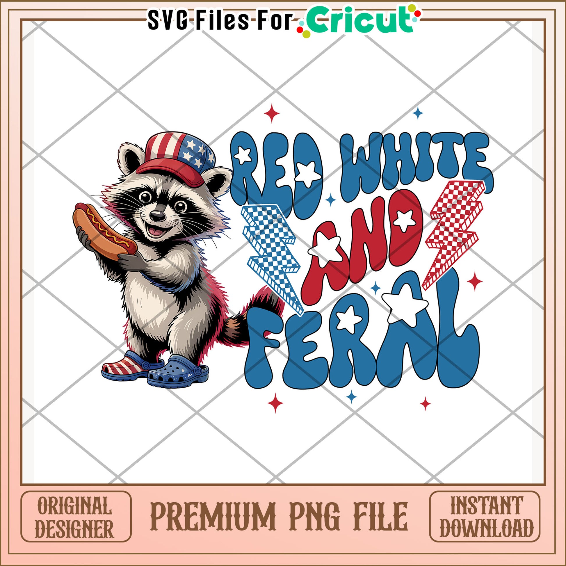 Red white and feral png, independence day png, freedom america png