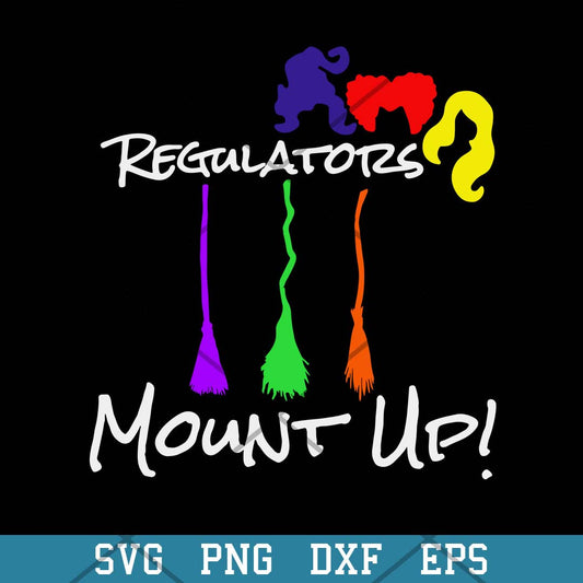 Regulators Amount Up Hocus Pocus Halloween Svg, Halloween Svg-Svgfilesforcricut