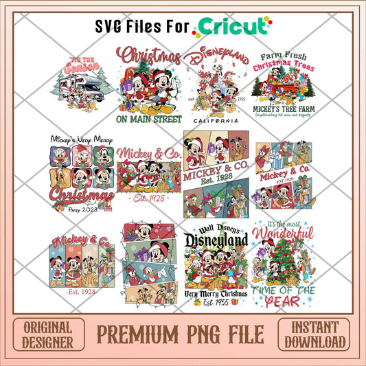 Retro Disneyland wonderful time png bundleRetro Disneyland wonderful time png bundle