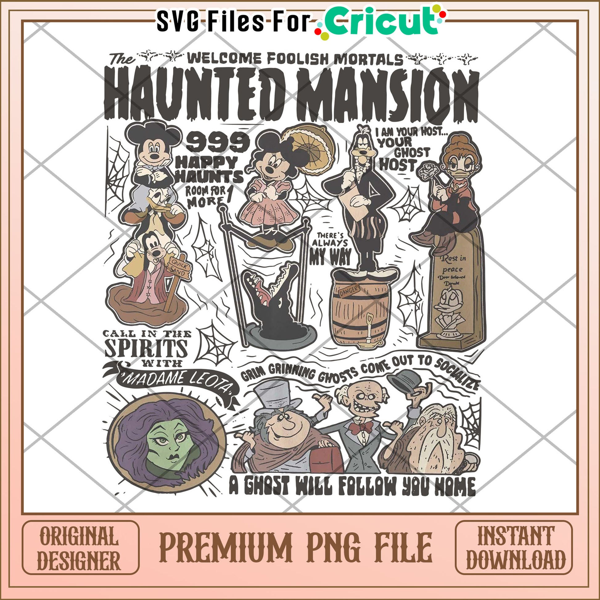 Retro Haunted Mansion png, halloween png, halloween killers png