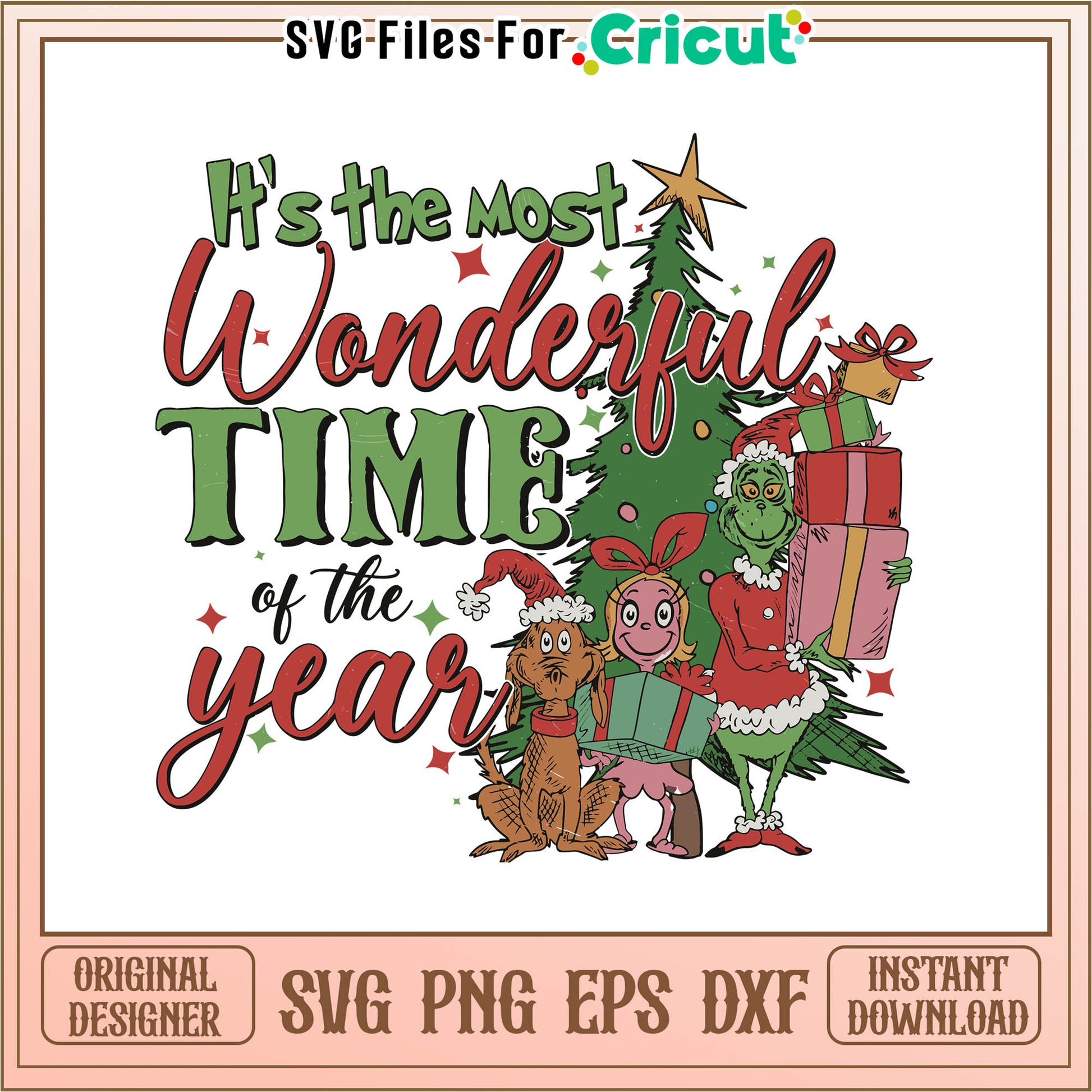 Retro grinchmas its the most cartoon svg, merry grinchmas svg