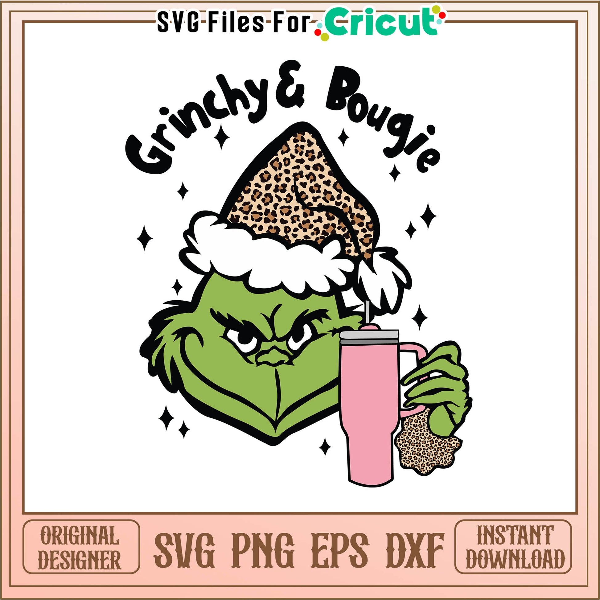 Retro movie grinchy and bougie svg, when is grinchmas​ svg