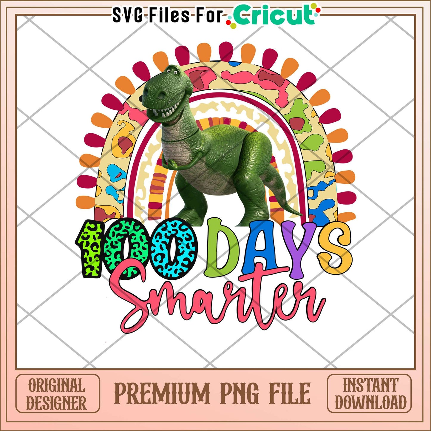 Rex character 100 days smarter png, toy story casts png