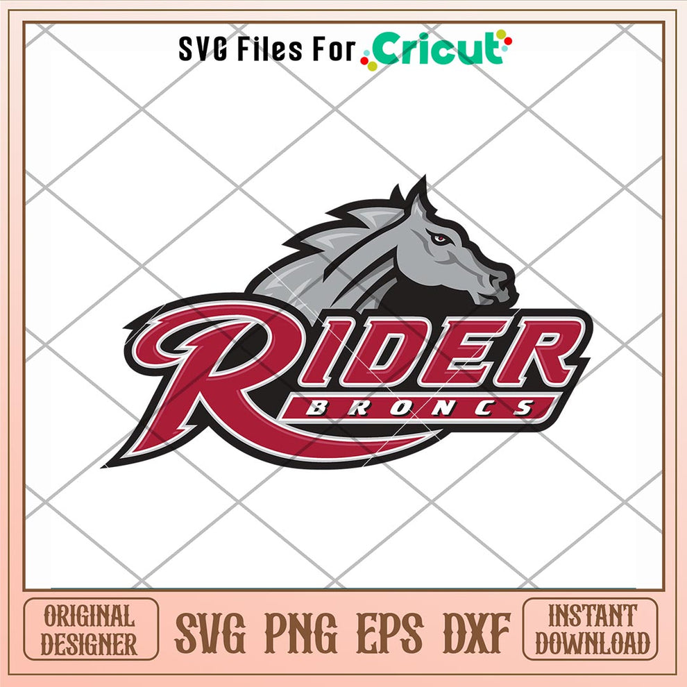 Rider Broncs Logo Svg, Rider Broncs Svg, NCAA Svg – svg files for cricut