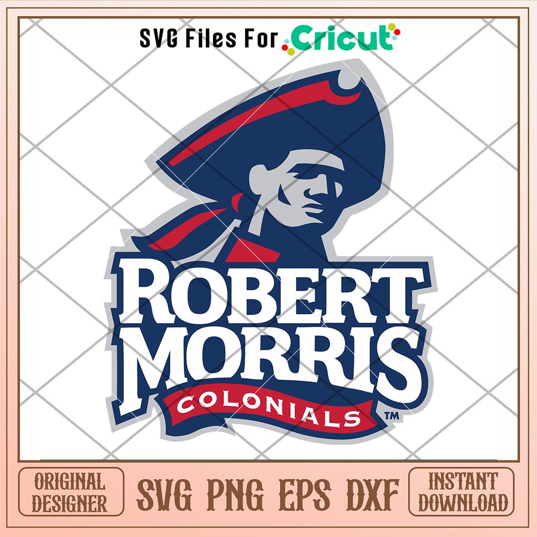 Robert Morris Colonials Logo Svg, Robert Morris Colonials Svg, NCAA Svg