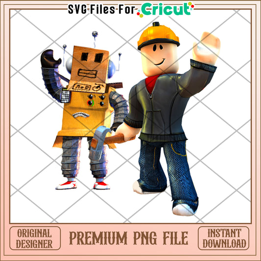 Roblox characters design png, roblox redeem png, roblox game png