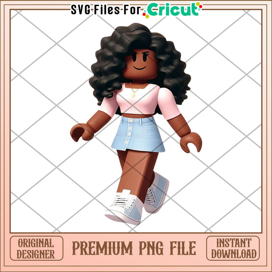 Roblox girl design png, roblox redeem png, roblox game png