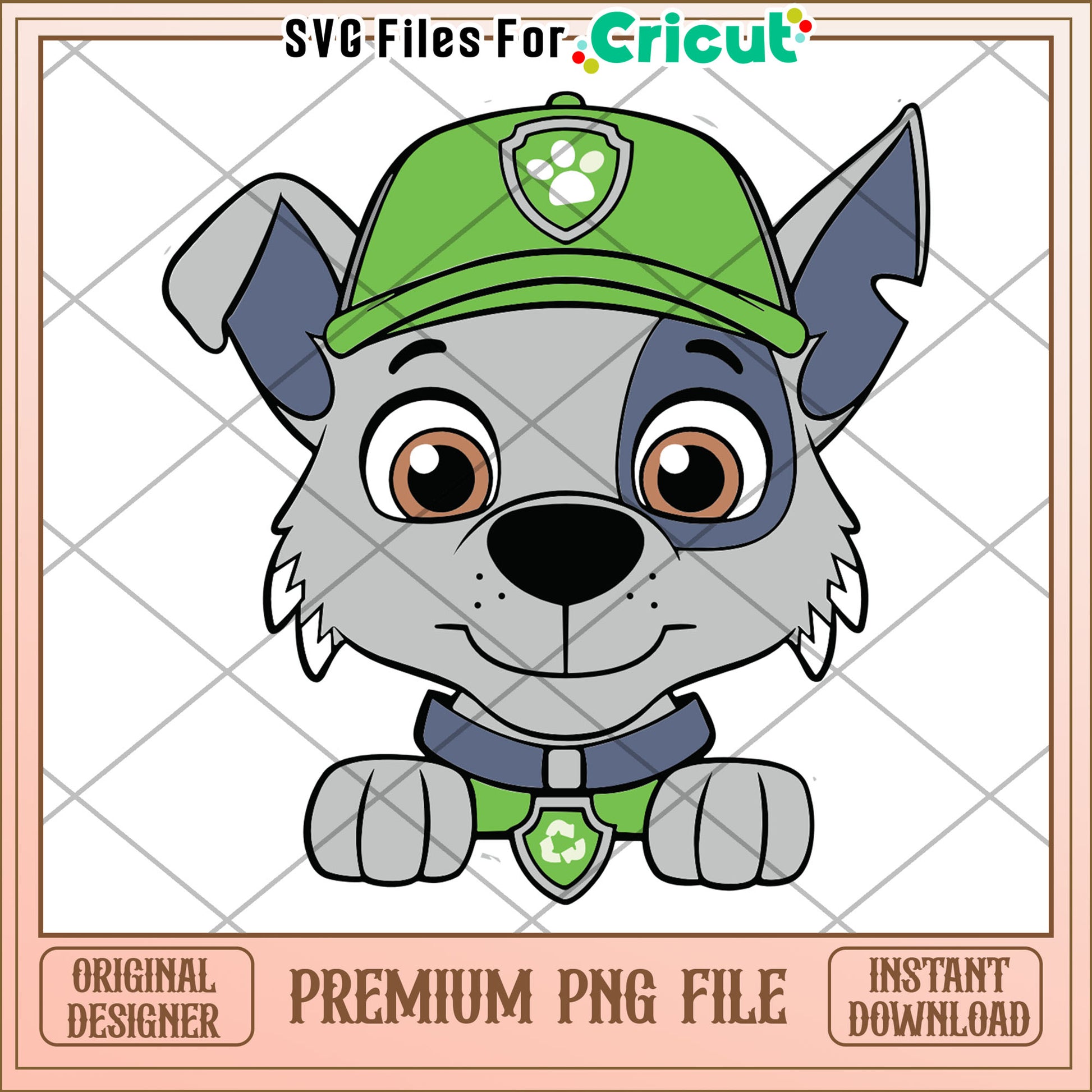 Rocky dog png, paw patrol png, cute dog cartoon png