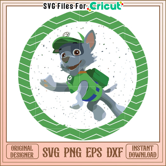 Rocky dog svg, paw patrol toys svg, cute dogs cartoon svg