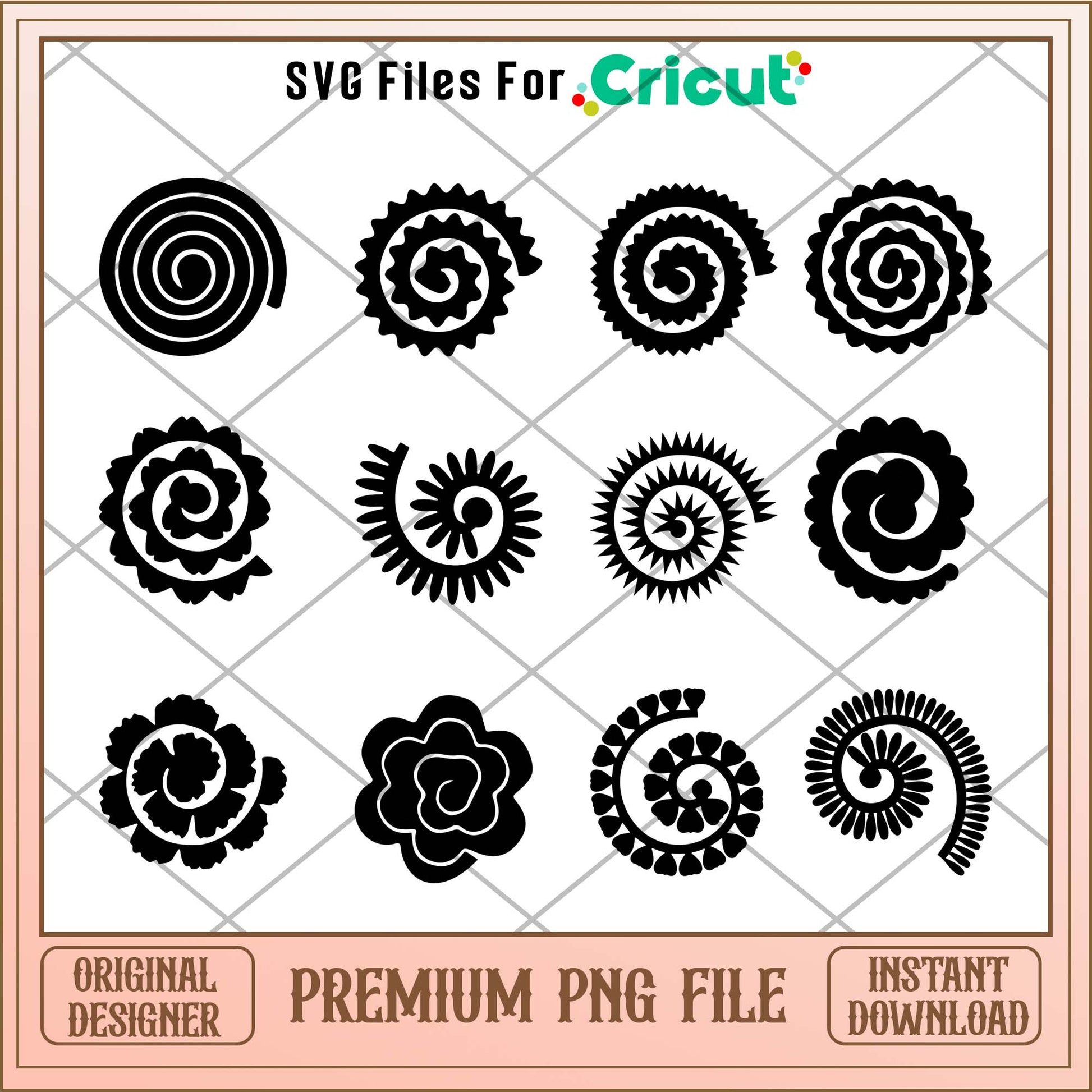 Rolled papper png bundle, Cute png bundle - Svgfileforcricut 