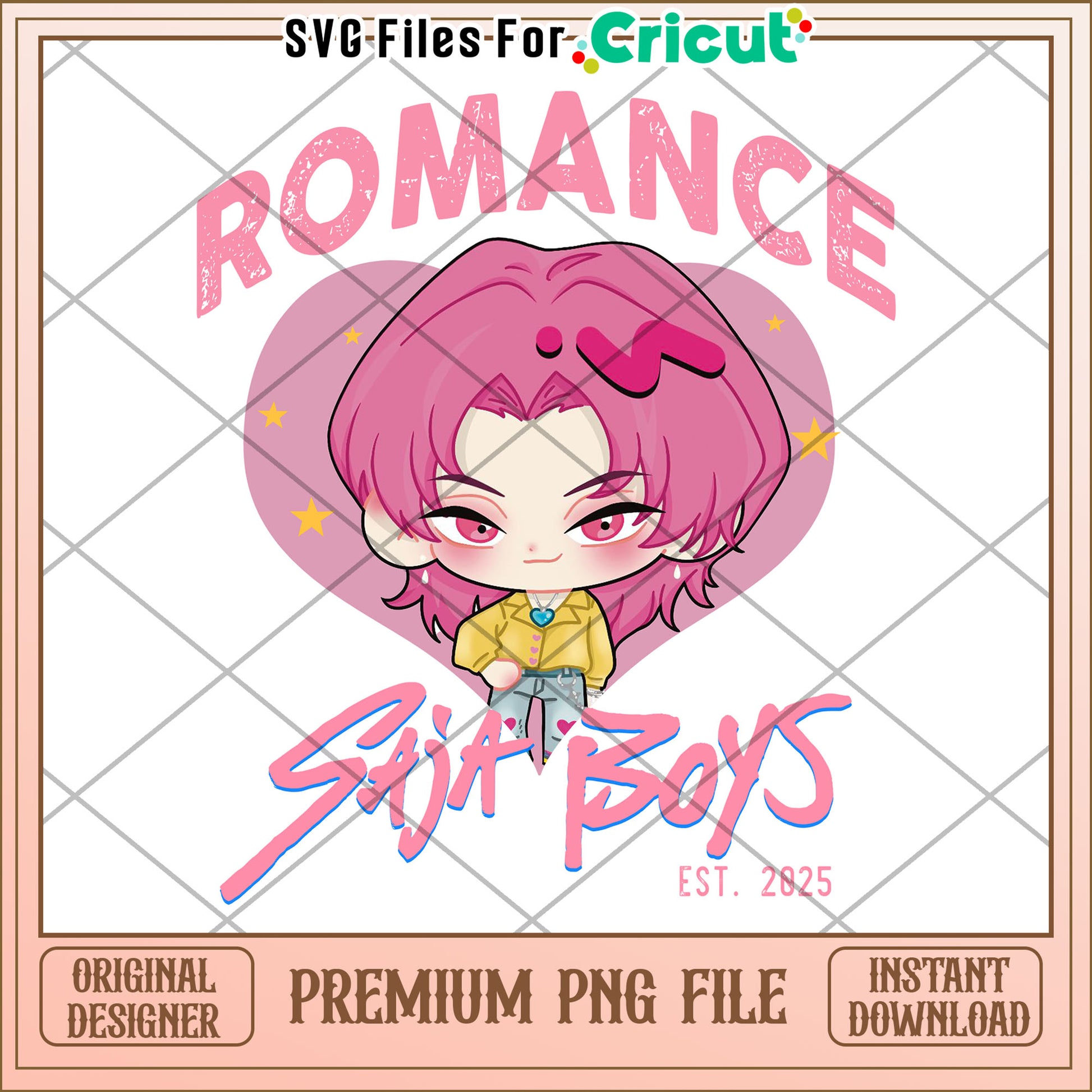 Romance saja boys png, kpop cartoon png, saja boys png