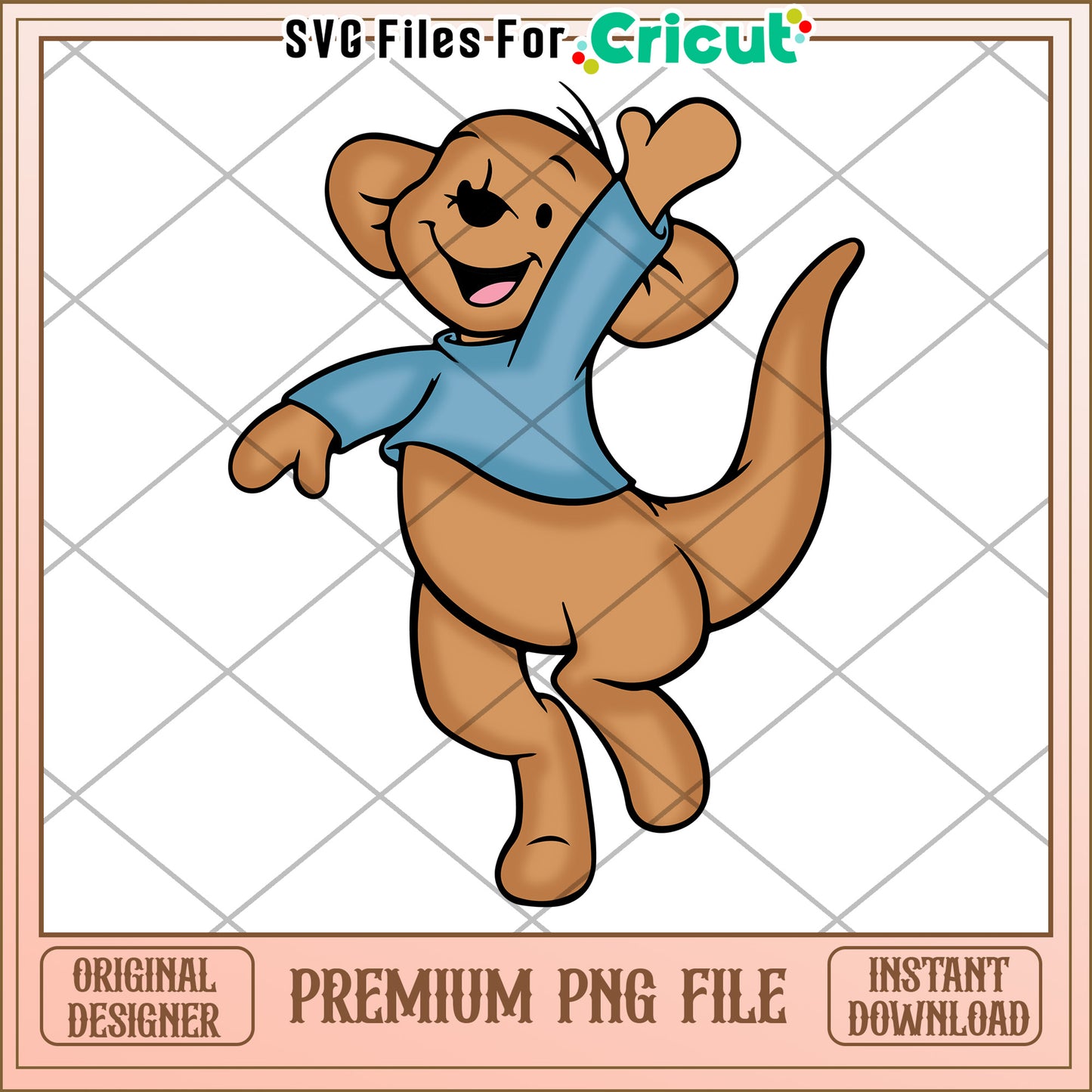 Roo PNG Cricut File Instant Download