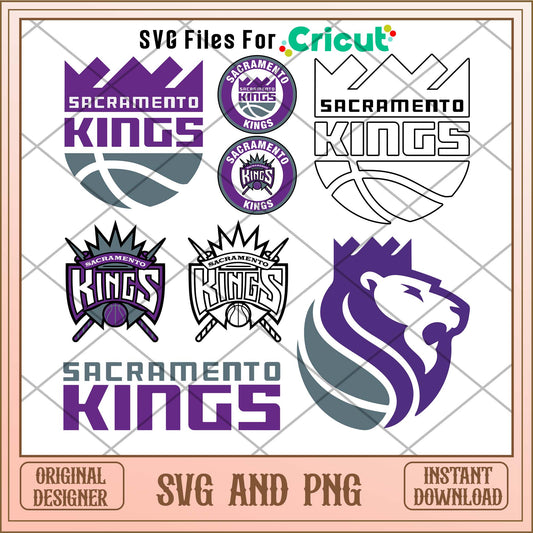 Sacramento Kings logo svg, Sacramento Kings svg bundle, NBA svg