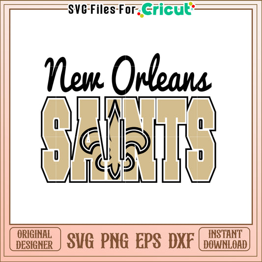 Saints SVG Design Instant Download