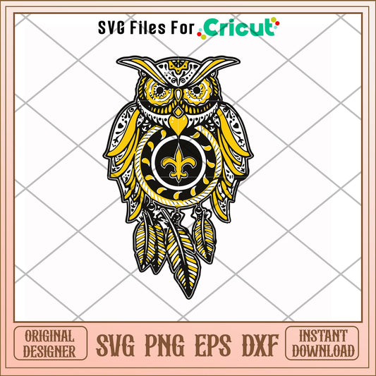 Saints mascot vintage retro svg, Saints svg, new nfl svg