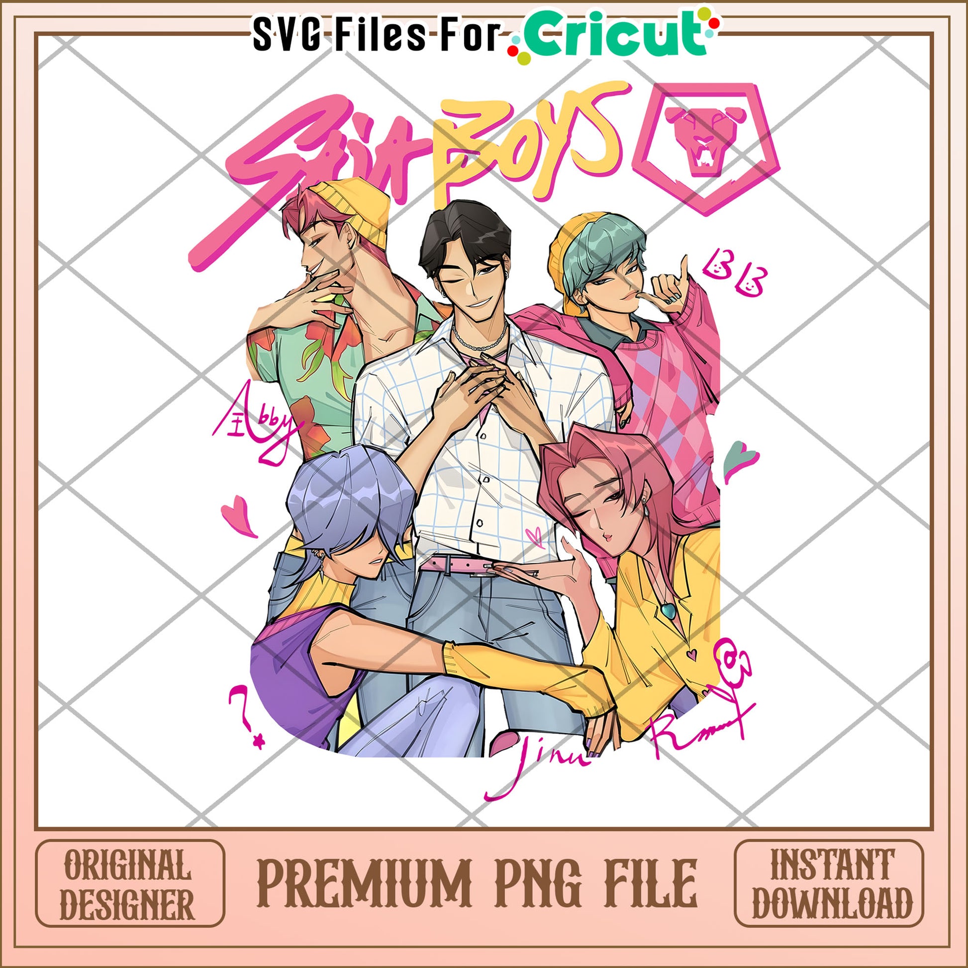 Saja boys band logo png, kpop demon hunters png, huntrix band png