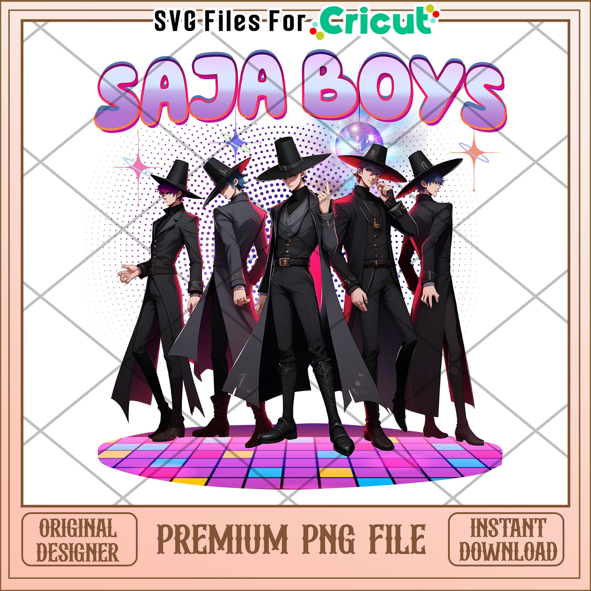 Saja boys demon png, kpop png, korean anime png