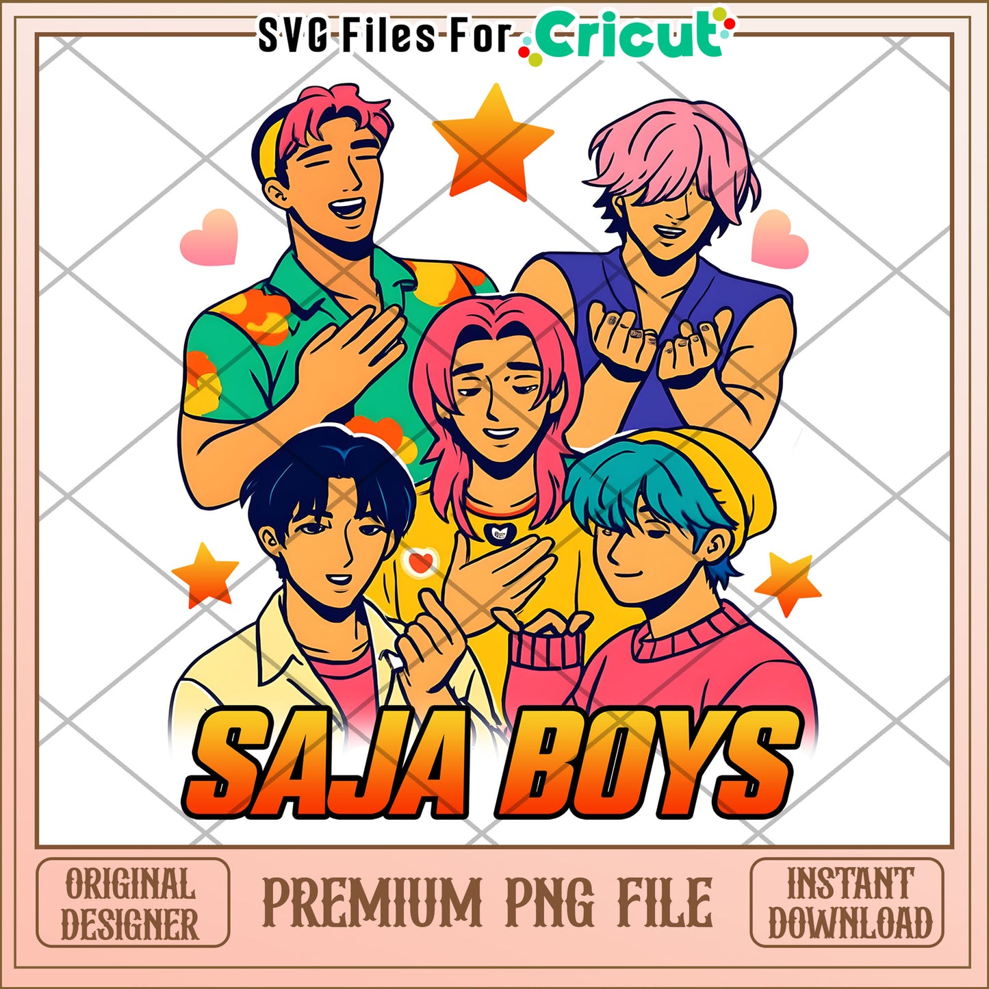 Saja boys funny png, kpop band png, korean cartoon png