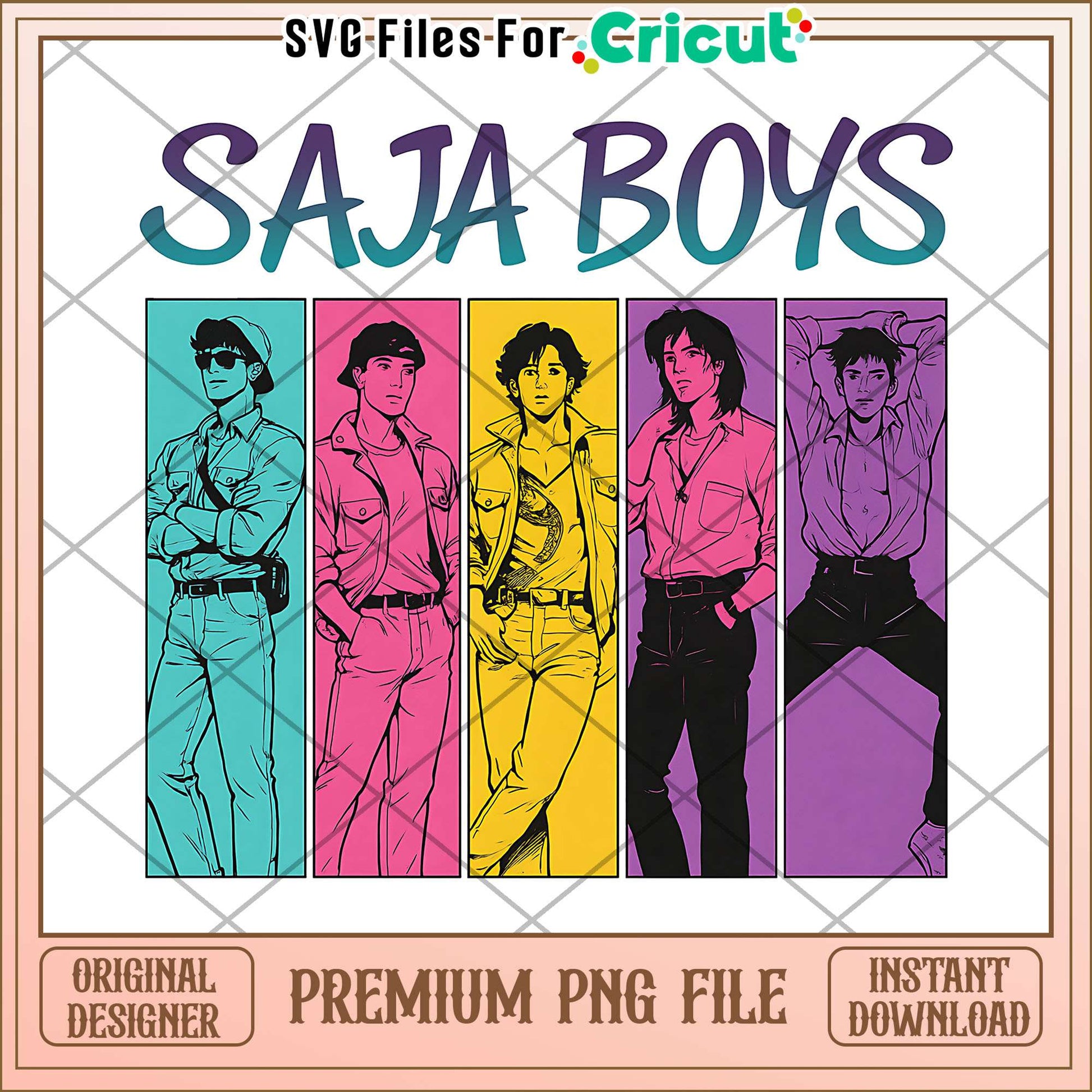 Saja boys kpop demon hunter png, saja boys band png, huntrix band png