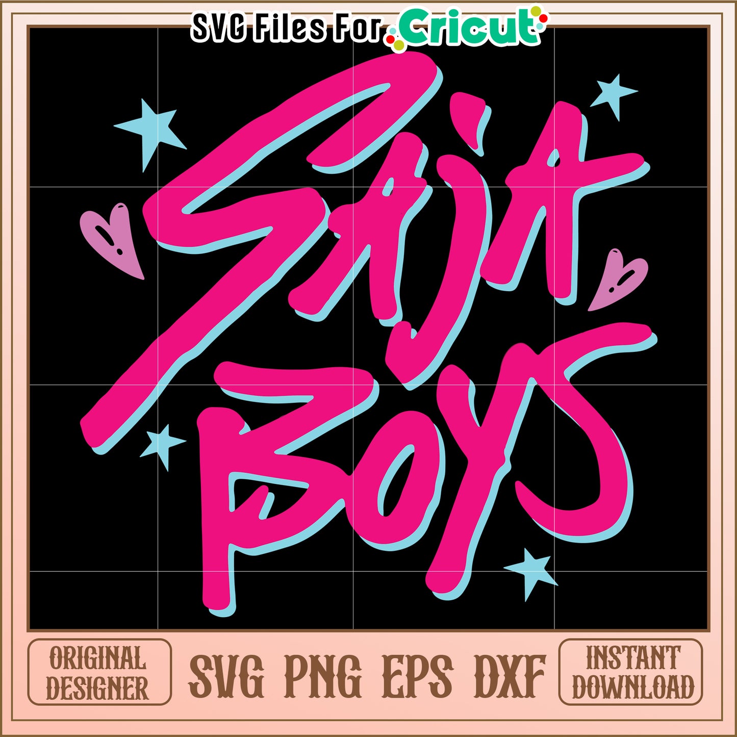 Saja boys letter logo svg, kpop band svg, kpop demon hunters svg