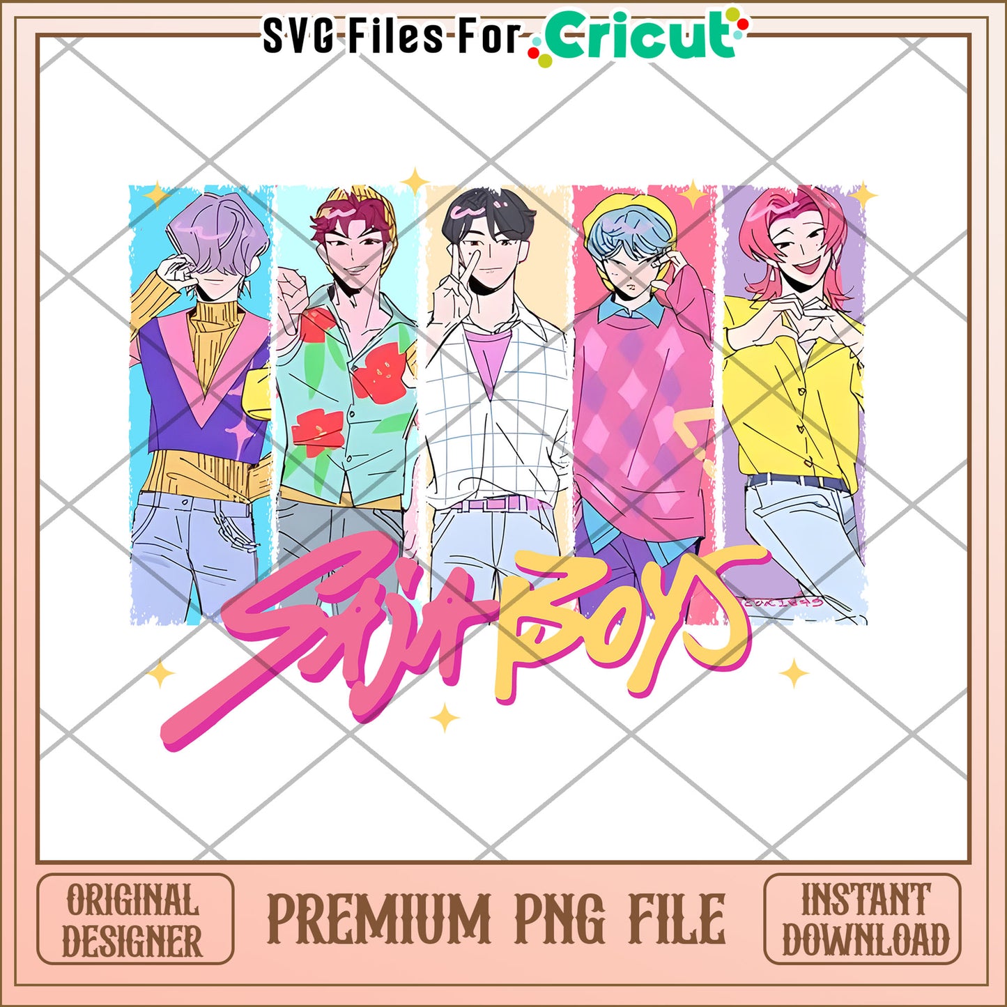 Saja boys members png, kpop demon hunters png, huntrix band png