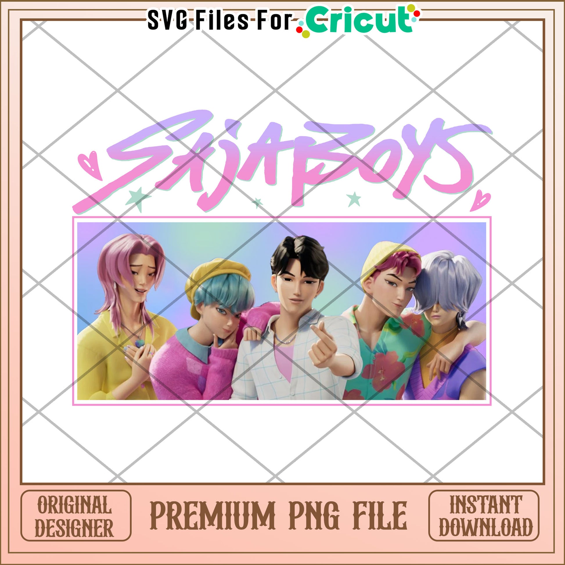 Saja boys movie png, kpop songs png, netflix cartoon png